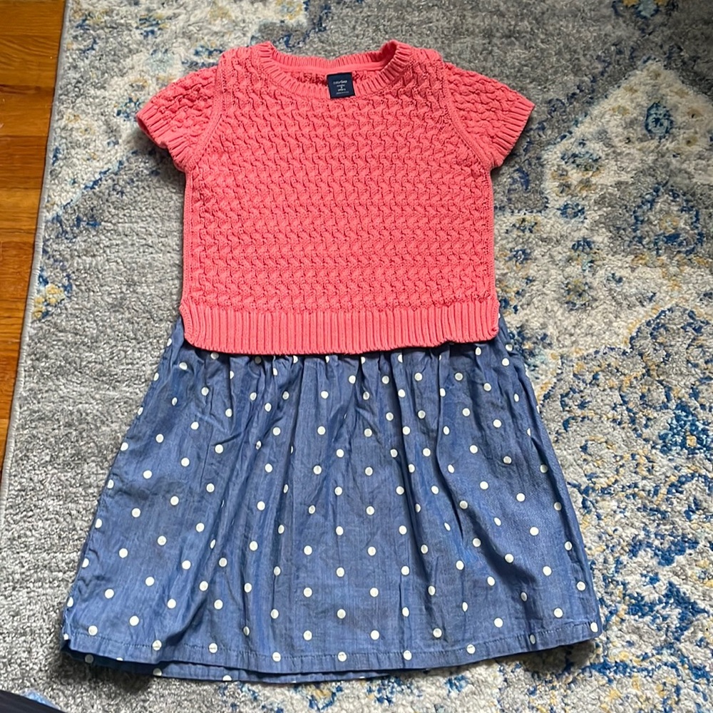 Girls sweater dress